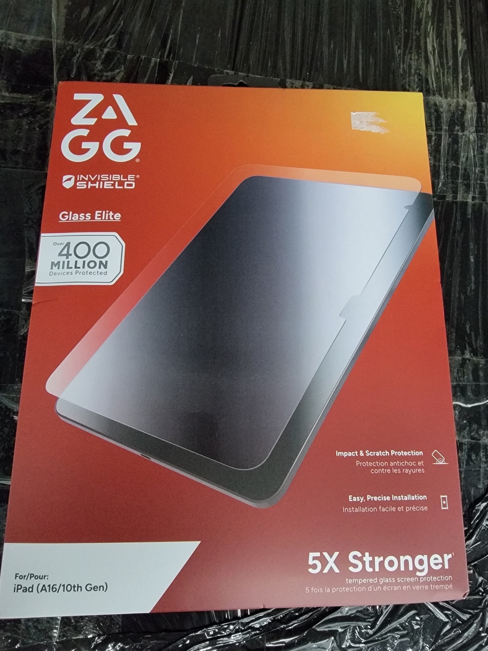 InvisibleShield Glass Elite Screen Protector for iPad A16, 10th Gen.